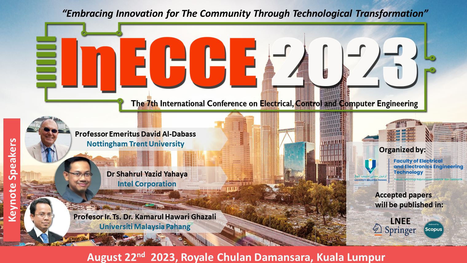 The 7th International Conference on Electrical, Control & Computer Engineering